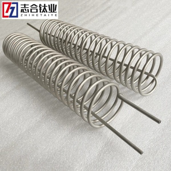 TA2小口徑/鈦盤管/直徑60mm 高450mm 20圈 耐壓15MPA/支持定制圖2