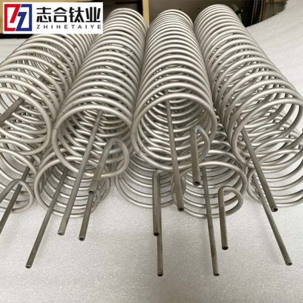 TA2小口徑/鈦盤管/直徑60mm 高450mm 20圈 耐壓15MPA/支持定制圖4