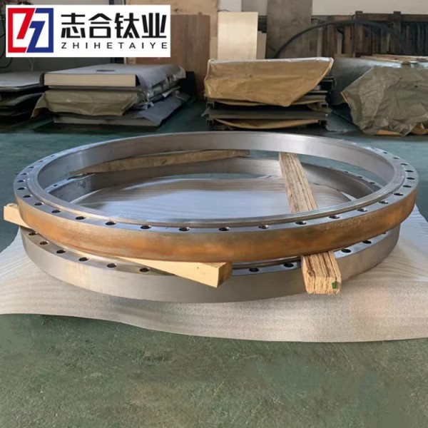 TA2/16MnⅢ鍛造法蘭廠家專業定制各種大口徑襯環法 蘭 直徑1230圖2