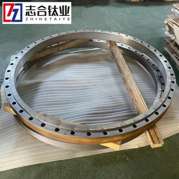 TA2/16MnⅢ鍛造法蘭廠家專業定制各種大口徑襯環法 蘭 直徑1230圖3