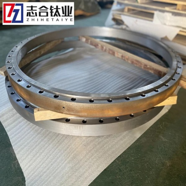 TA2/16MnⅢ鍛造法蘭廠家專業定制各種大口徑襯環法 蘭 直徑1230圖4