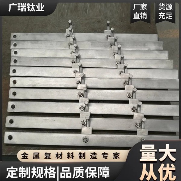 鈦包銅扁方/鈦銅復(fù)合板/型號10*100耐腐蝕/導(dǎo)電圖2