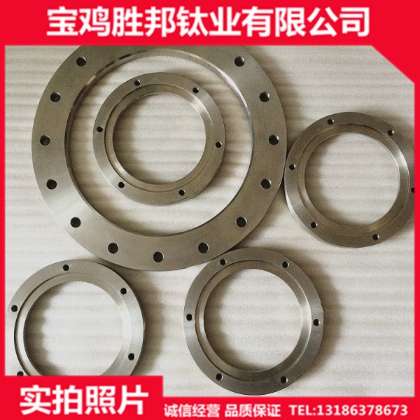 廠家生產鈦法蘭 TA2鈦平焊法蘭 耐腐蝕鈦鍛件 鈦加工件圖2