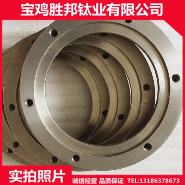 廠家生產鈦法蘭 TA2鈦平焊法蘭 耐腐蝕鈦鍛件 鈦加工件圖4