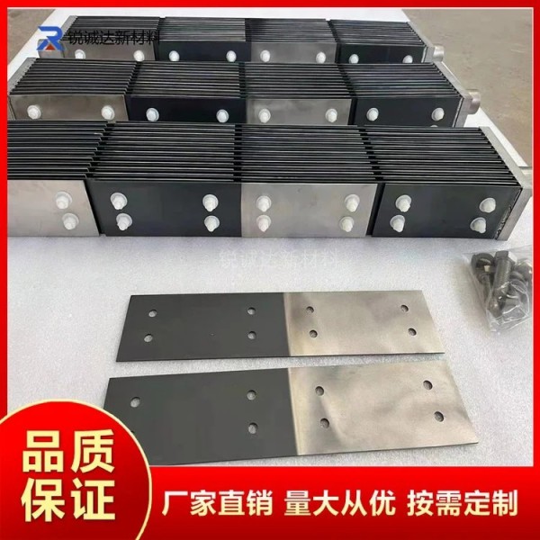 電解次氯酸鈉用鈦陽極組/復合鈦電極板/來圖定制加工鈦陽極圖4