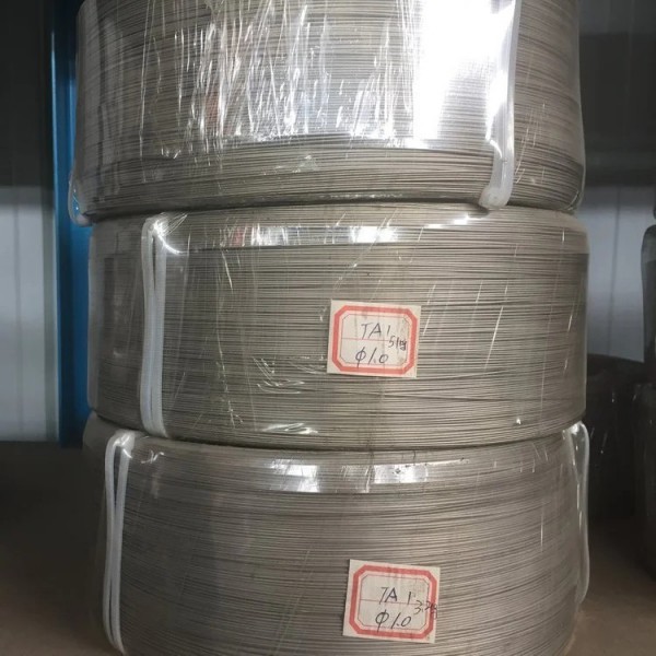卓輝生產供應直徑0.2-6mmTA2鈦線TC4鈦合金絲 按需裁剪加工圖3