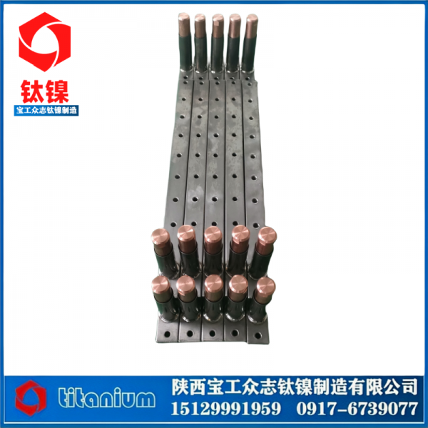鈦包銅鈦銅復合棒鈦陽極鈦陰極TA1耐腐蝕鈦種板鈦電極板導電排梁圖4