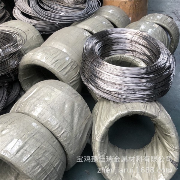 寶雞TA2鈦絲 鈦線 供應TA1鈦棒 鈦焊絲鈦合金實心棒 可定制鈦法蘭圖3