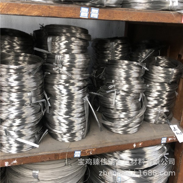 寶雞TA2鈦絲 鈦線 供應TA1鈦棒 鈦焊絲鈦合金實心棒 可定制鈦法蘭圖2