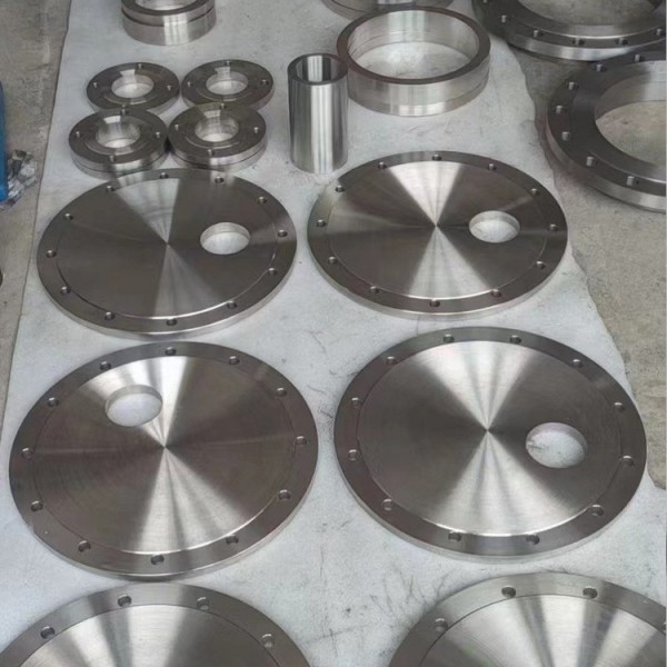 源頭廠家供應(yīng)TC4 TA2純鈦及鈦合金加工件鈦合金法蘭來(lái)圖來(lái)樣定制圖4