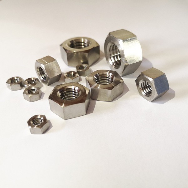 廠家供應TC4/鈦螺絲螺母/純鈦鈦螺帽/鈦螺栓鈦合金異形件品種多樣圖2