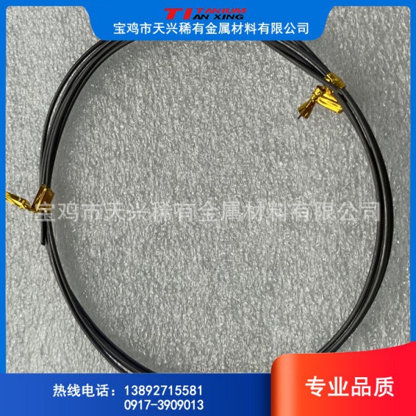 寶雞廠家 【鈦鎳合金記憶線】 純鈦線 鈦合金線 各常規尺寸圖2