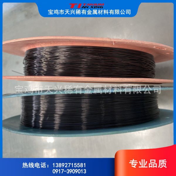 寶雞廠家 【鈦鎳合金記憶線】 純鈦線 鈦合金線 各常規尺寸圖3