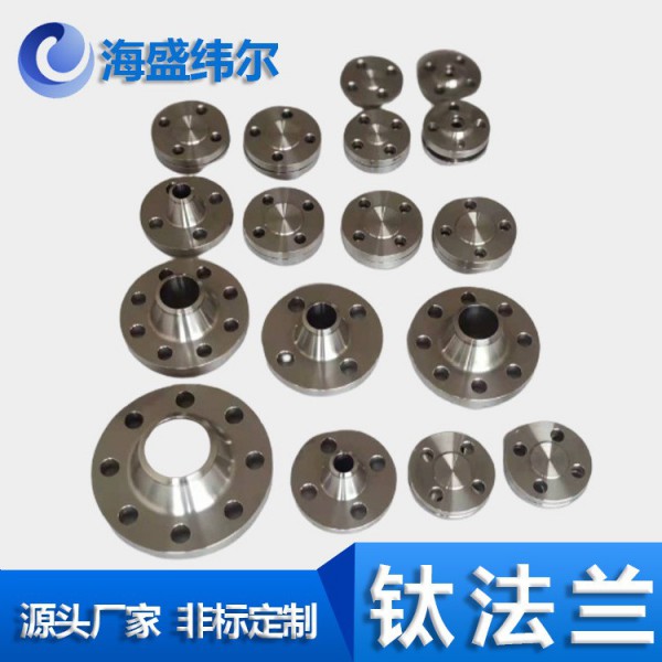 廠家供應TA1 TA2鈦高徑法蘭耐蝕規格多鈦平焊法蘭DN50~DN500圖2