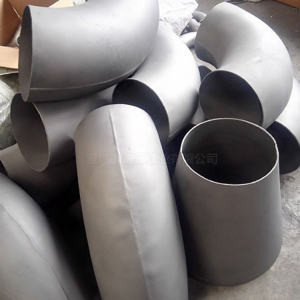 鈦管件 TA2鈦管道 鈦彎頭TC4鈦法蘭鈦三通 鈦?zhàn)儚?鈦異徑圖3