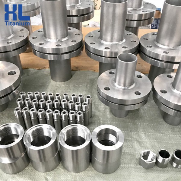 寶雞工廠純鈦管DN300焊管鈦管件法蘭彎頭三通圖4